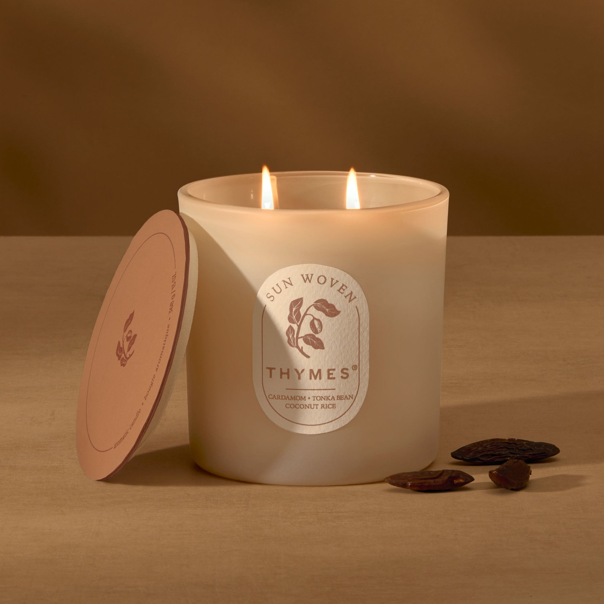Sun Woven 13 oz 2-Wick Candle