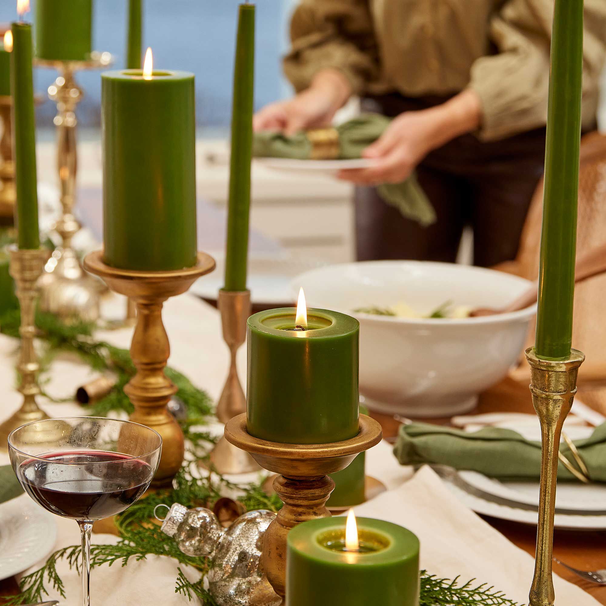 Frasier Fir® Pillar Candle. Small