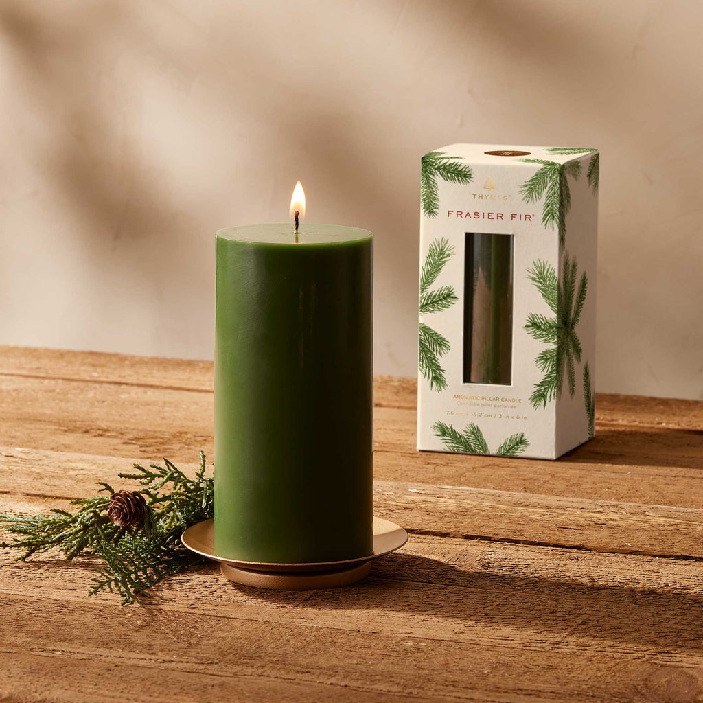 Frasier Fir® Pillar Candle. Large