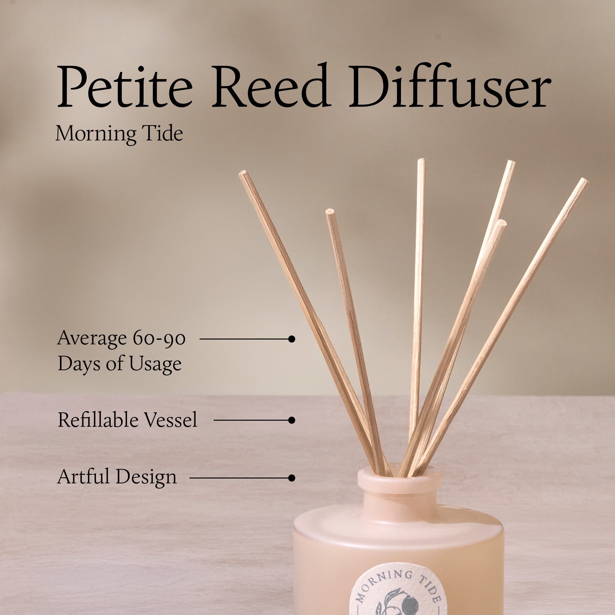 Morning Tide Petite Reed Diffuser