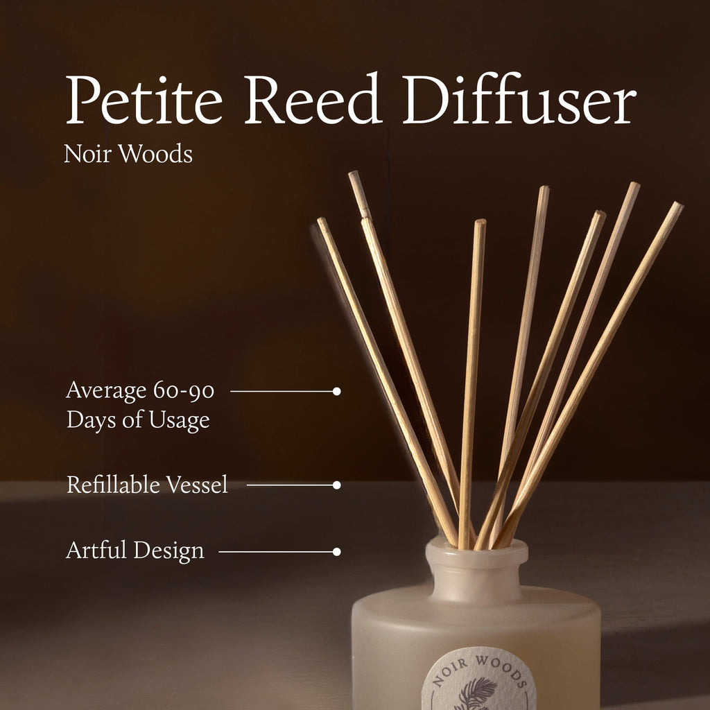Noir Woods Petite Reed Diffuser