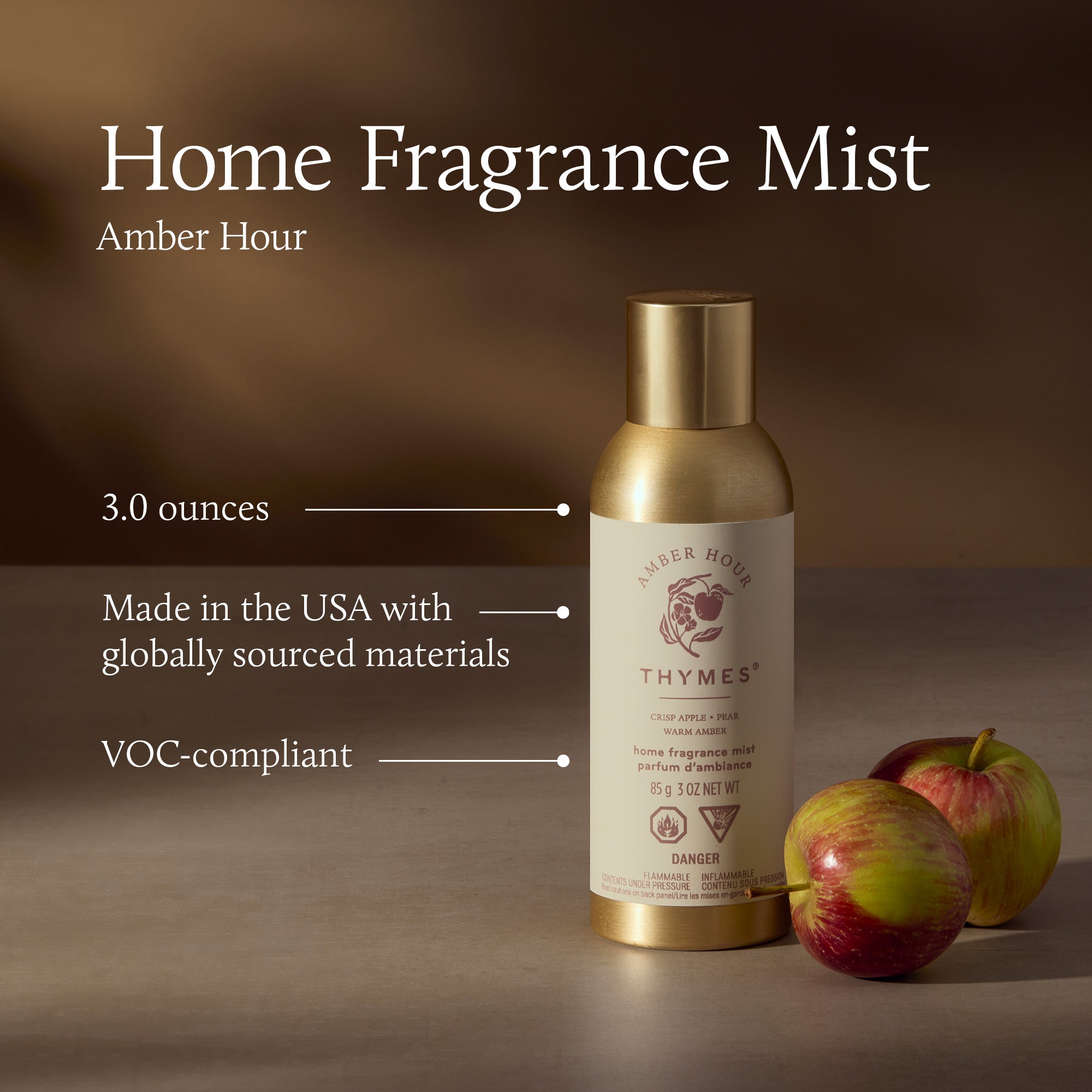 Amber Hour Home Fragrance Mist