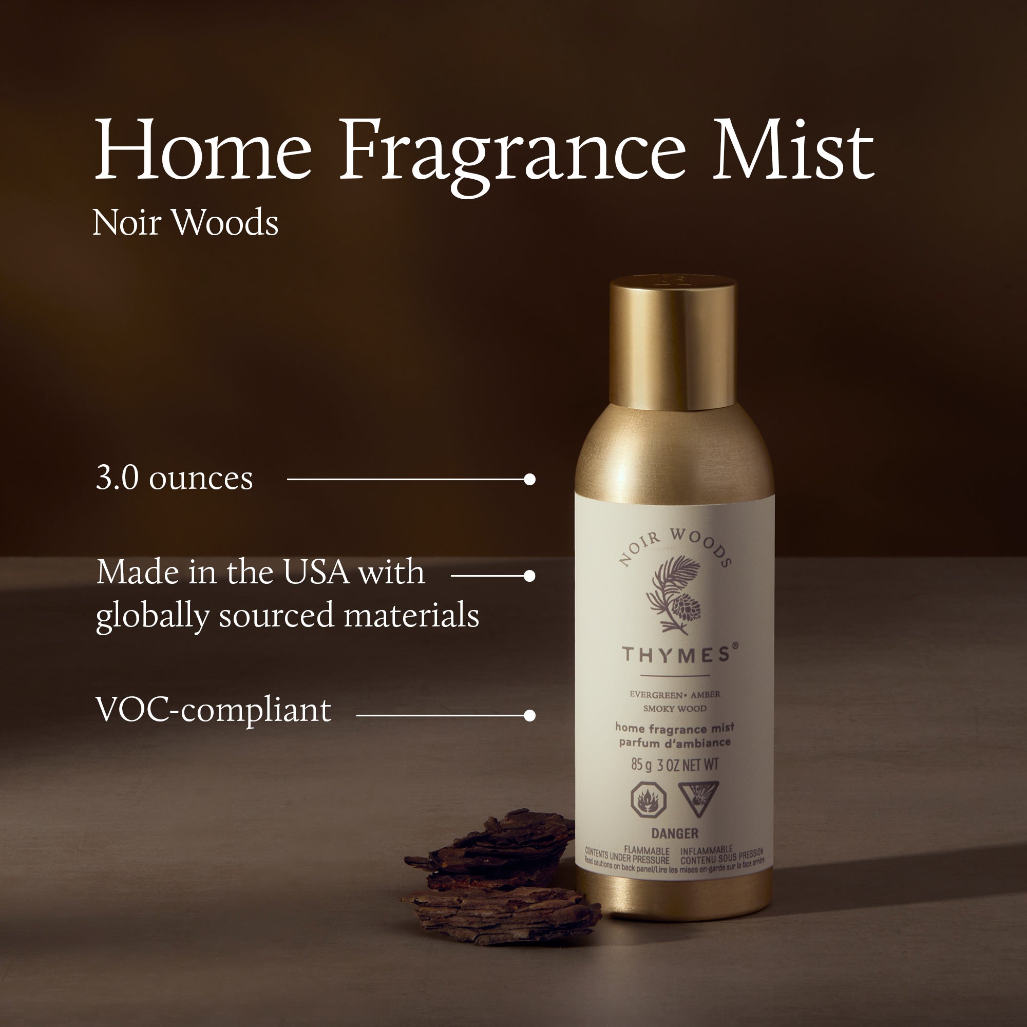 Noir Woods Home Fragrance Mist