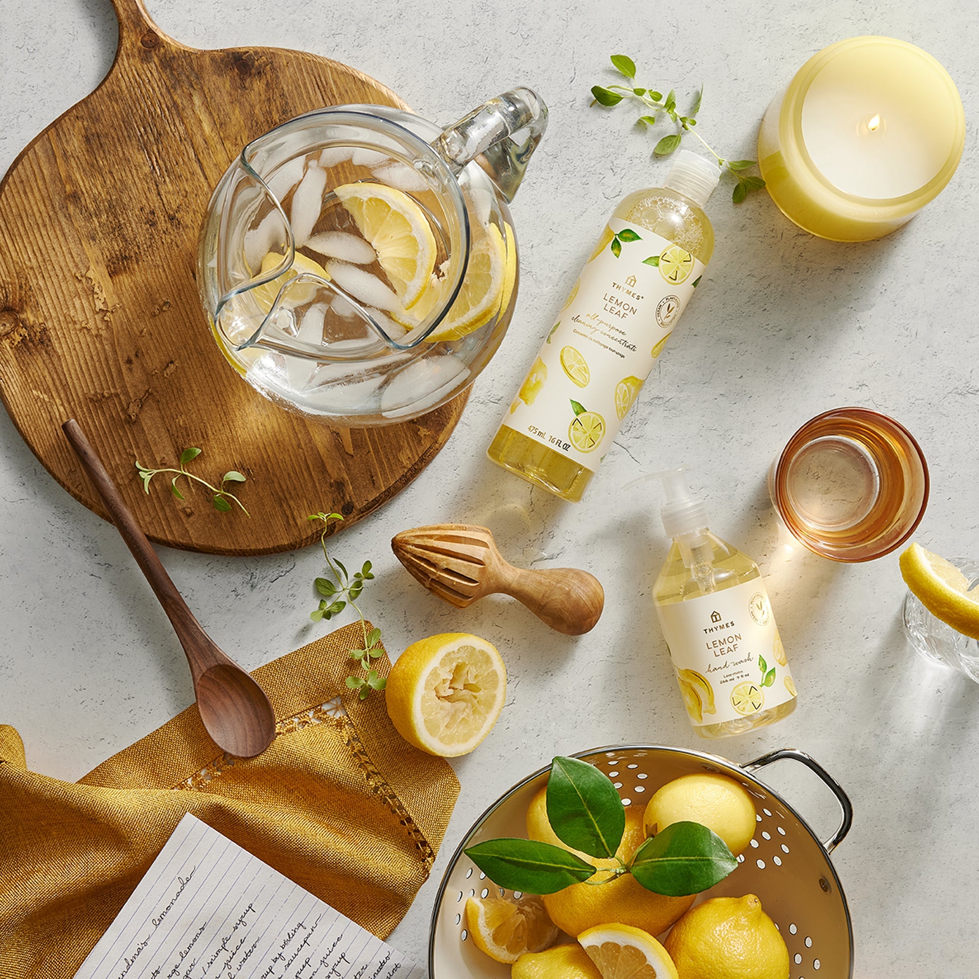 Lemon Leaf Layering Trio