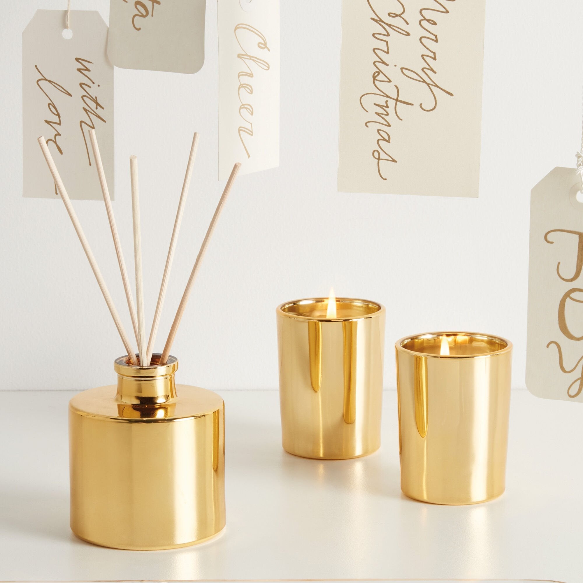 Frasier Fir® Petite Gold Reed Diffuser