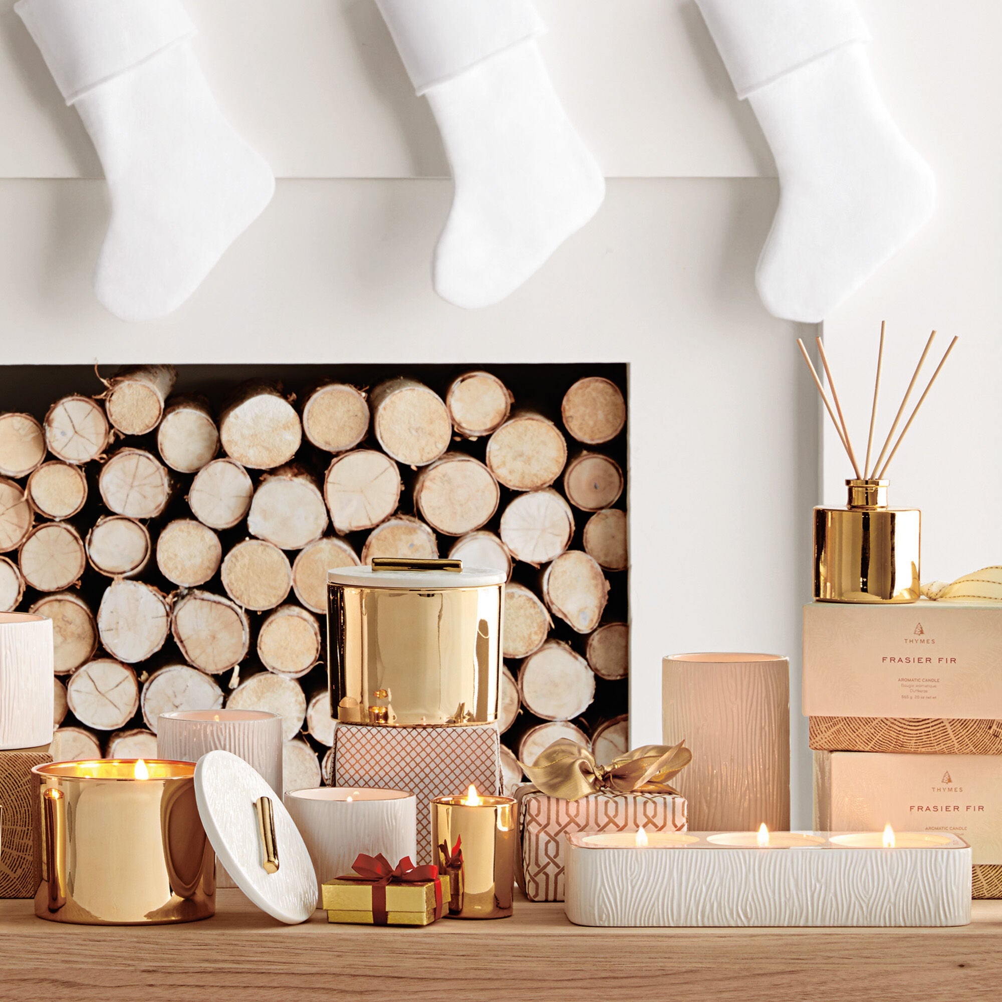 Frasier Fir® Petite Gold Reed Diffuser
