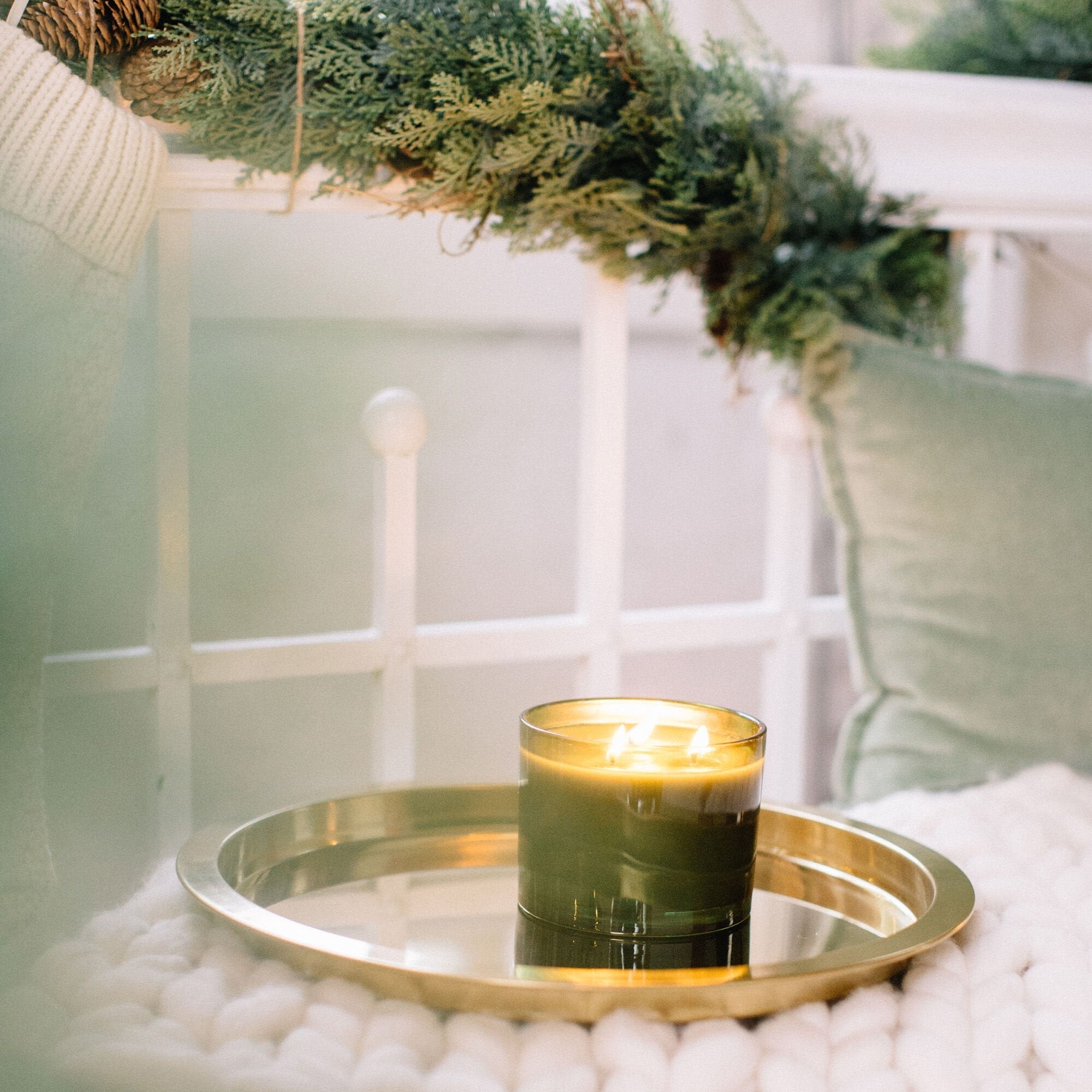 Frasier Fir® Green 3-Wick Candle