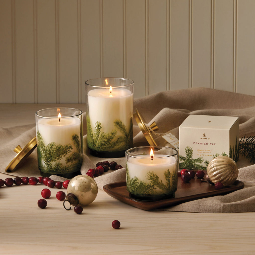 Frasier Fir® Heritage Large Pine Needle Luminary