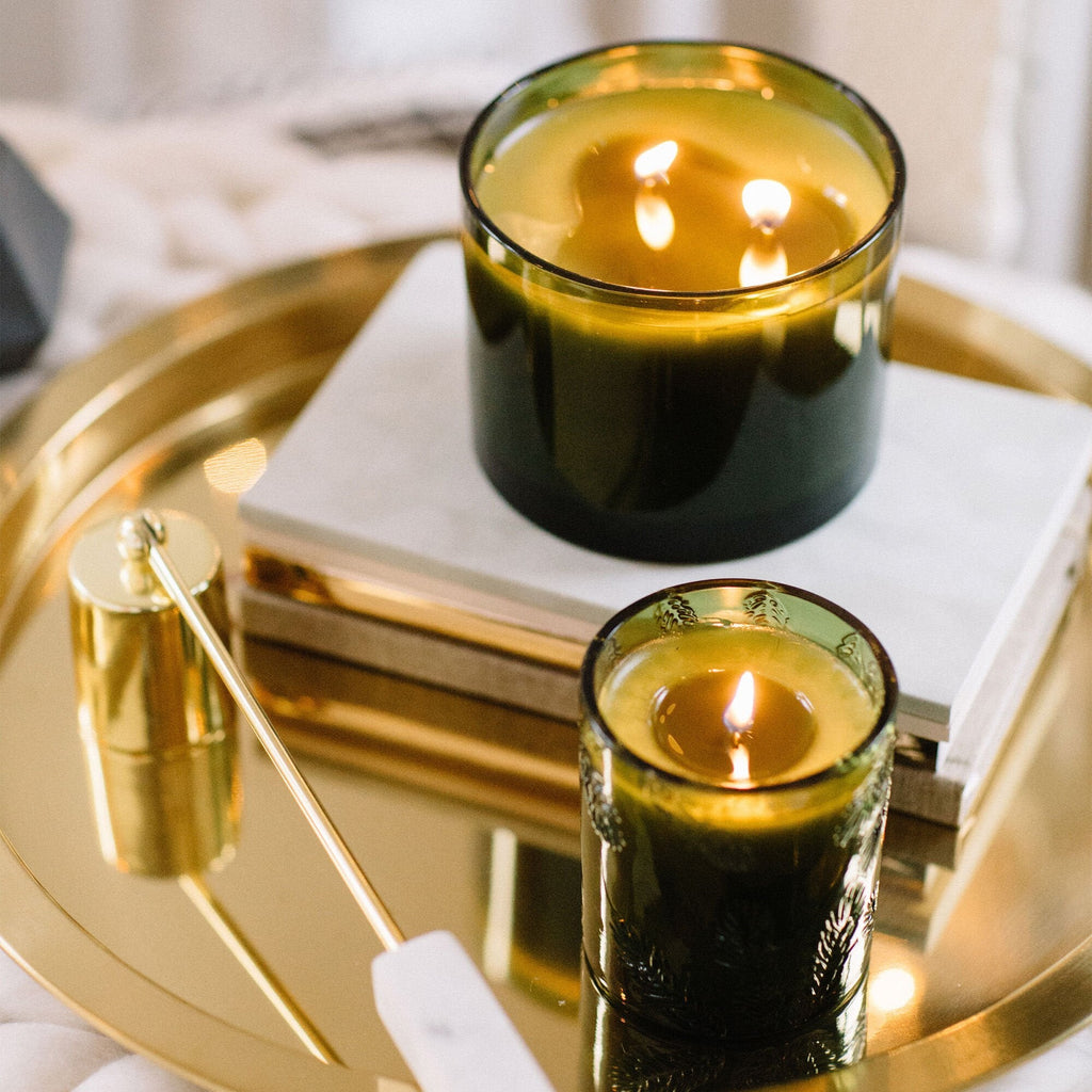 Frasier Fir® Green Glass Candle