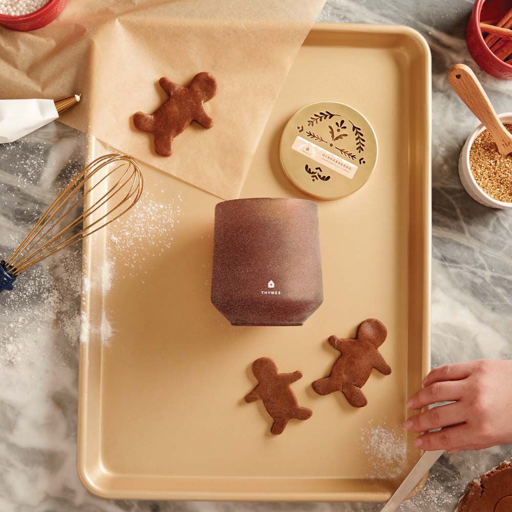 Gingerbread Large Candle