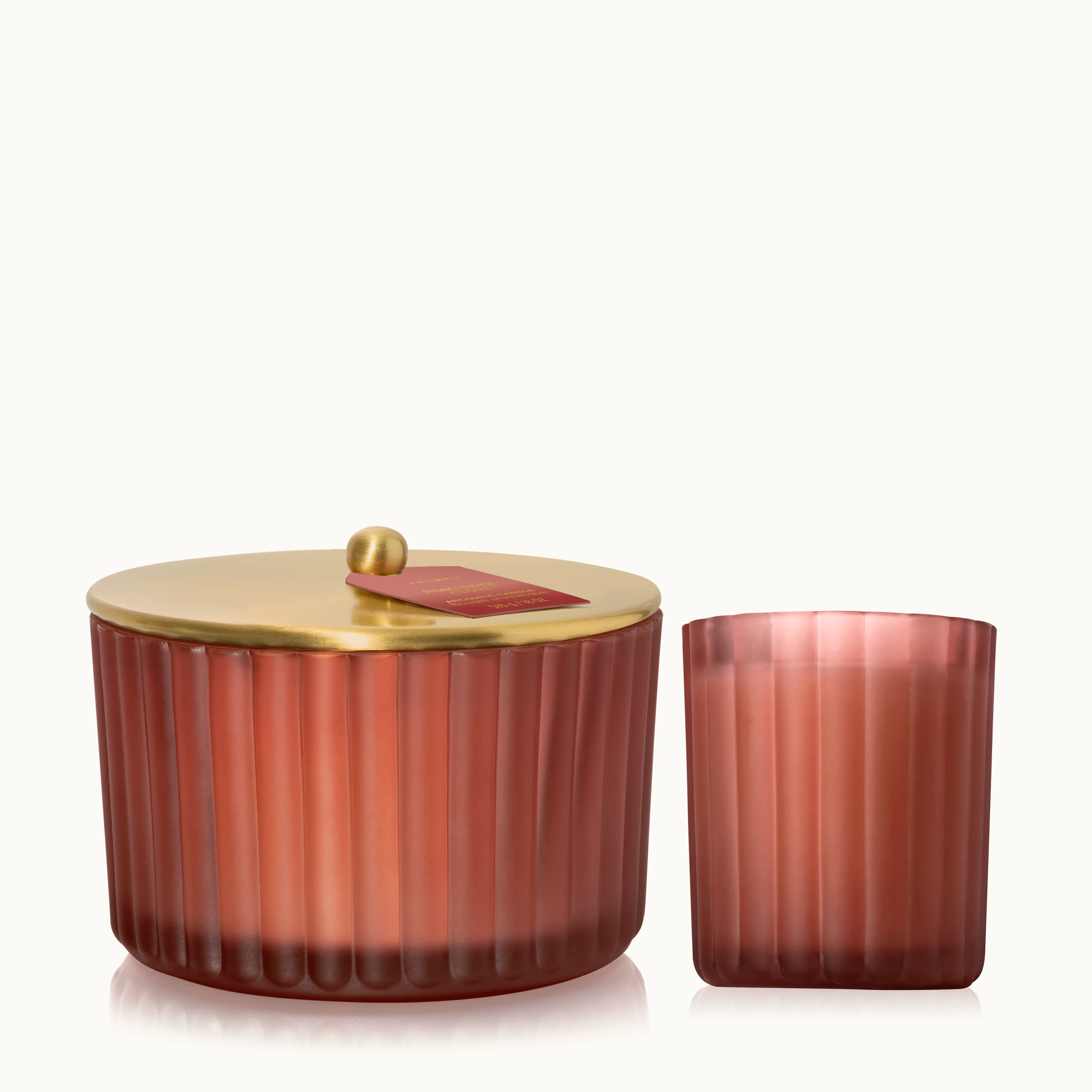 Pomander Clove Candle Duo