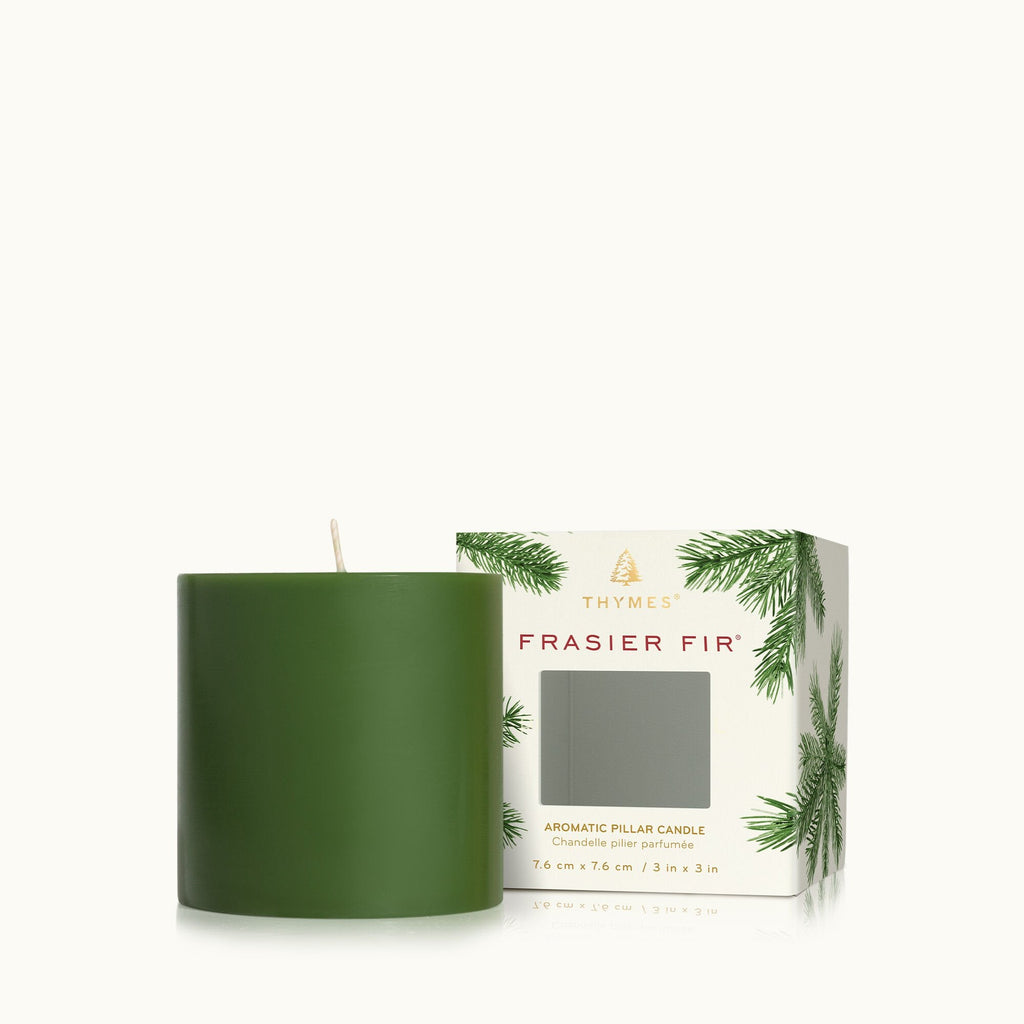 Frasier Fir® Pillar Candle. Small