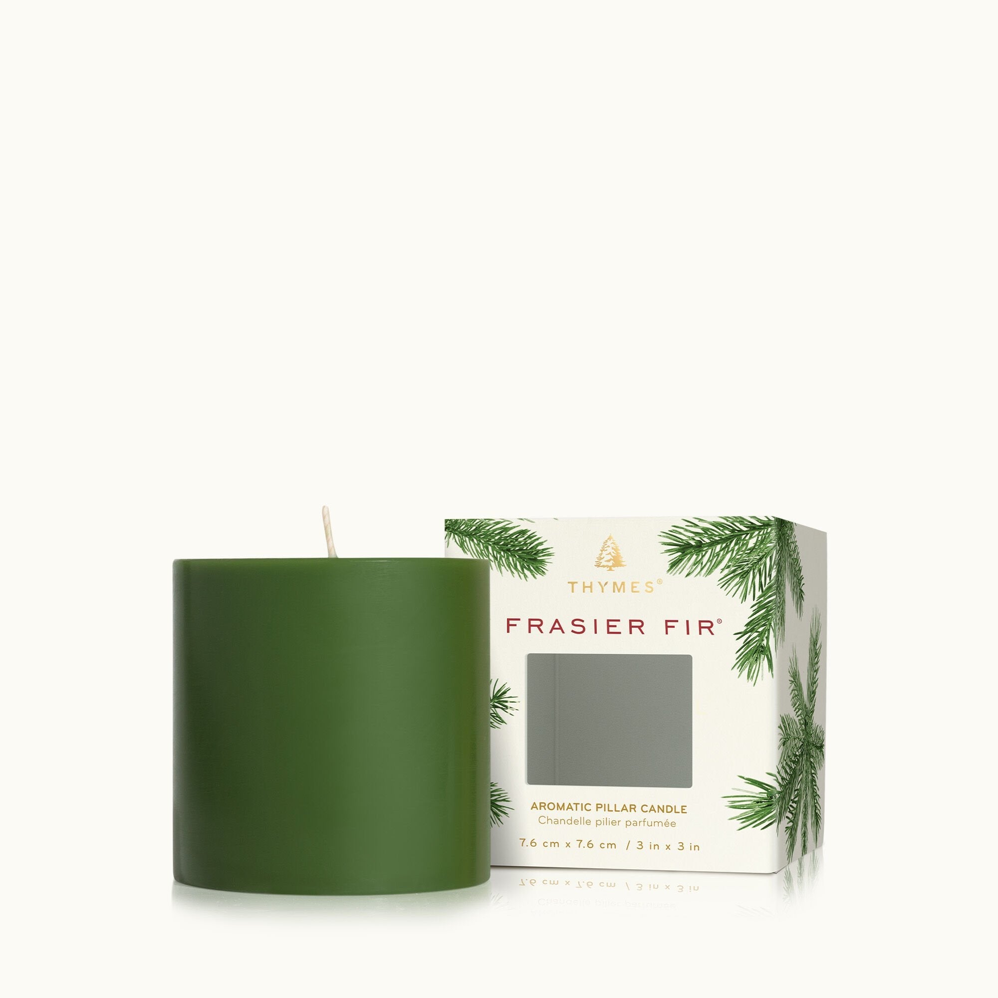 Frasier Fir® Pillar Candle. Small