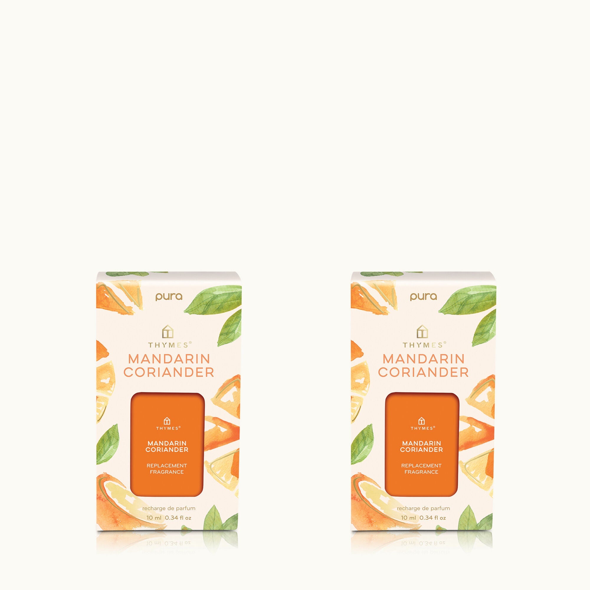 Mandarin Coriander Pura® Diffuser Refill 2-Pack Bundle