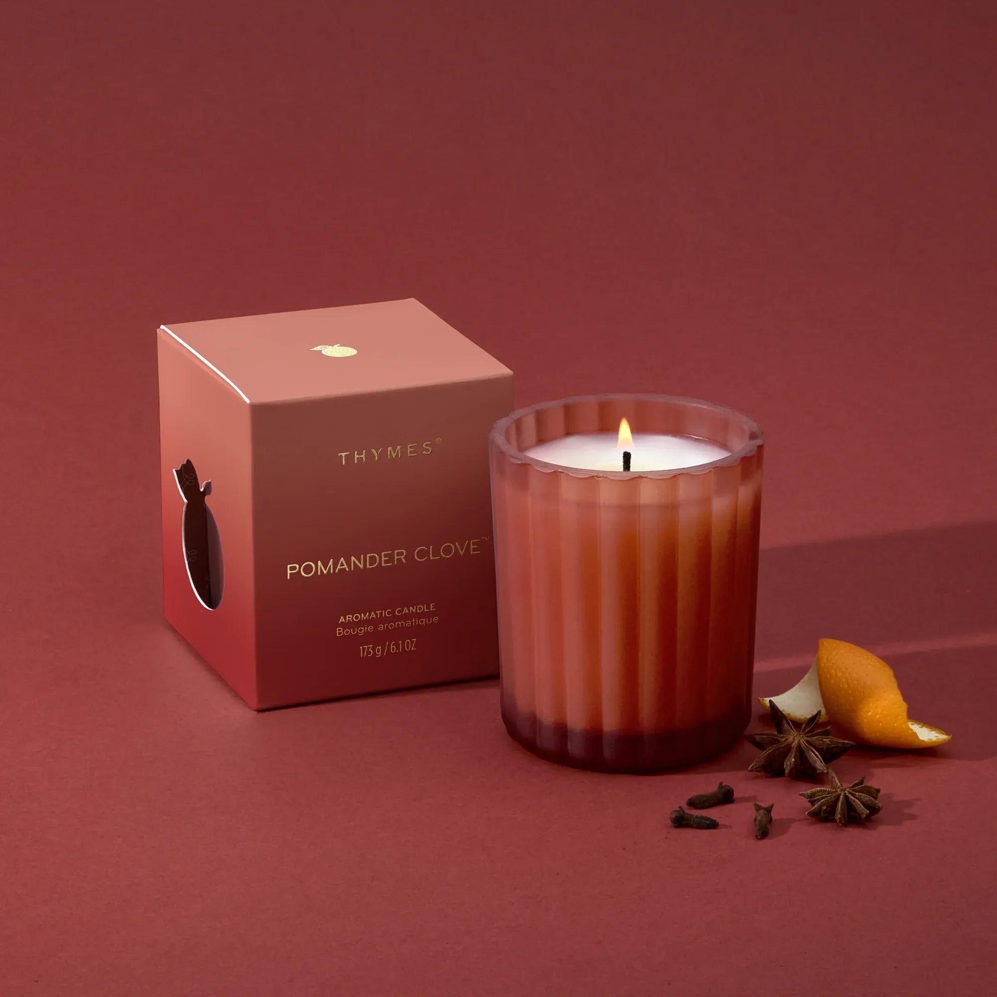 Pomander Clove Poured Candle 