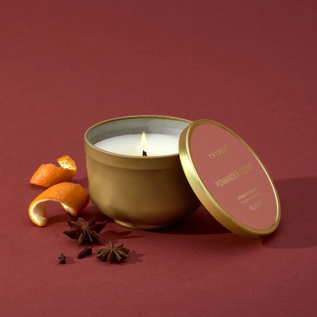 Pomander Clove Candle Tin 