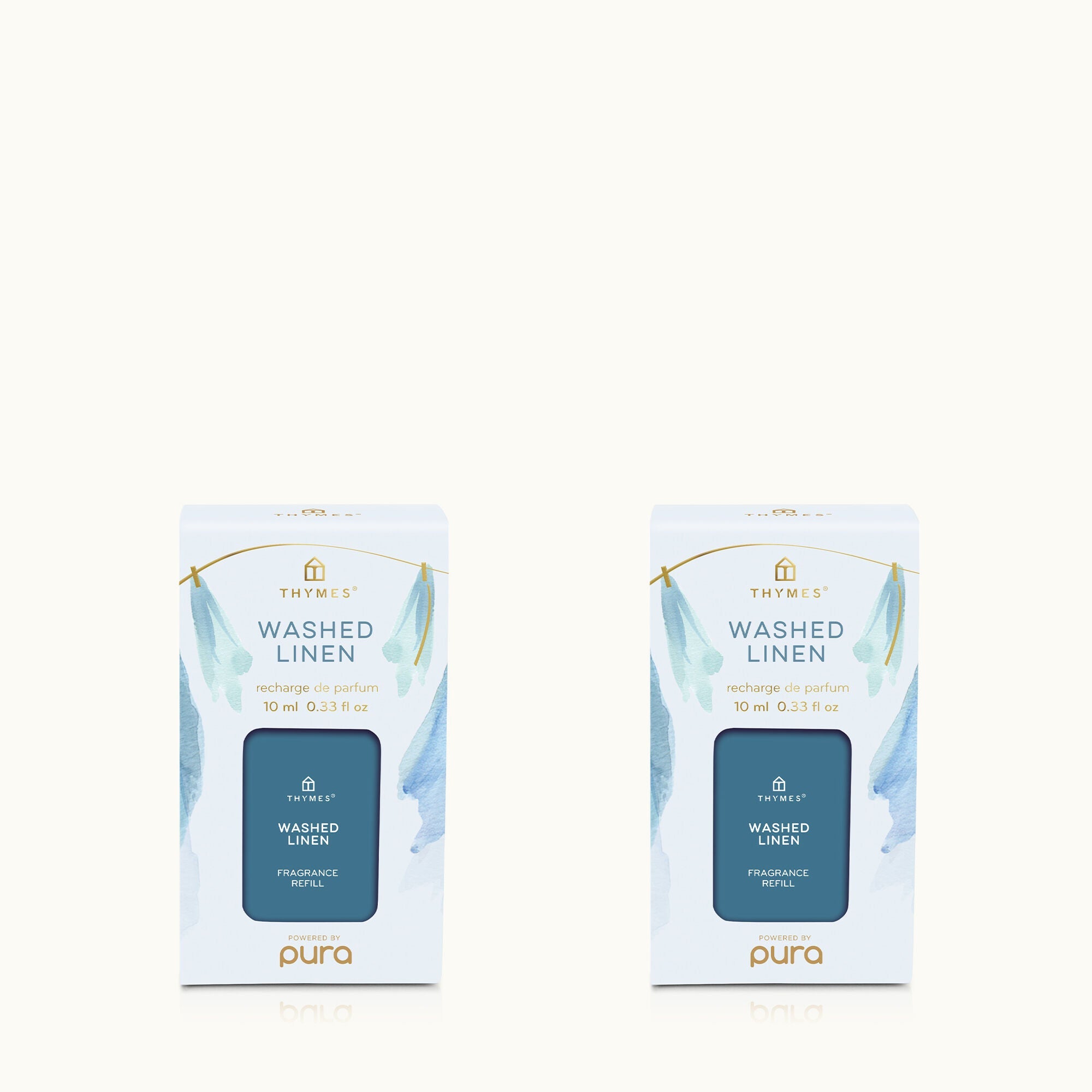 Washed Linen Pura® Diffuser Refill 2-Pack Bundle